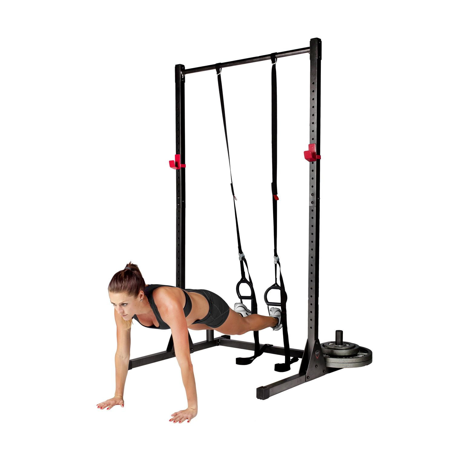 CAP Barbell Multi Functional Power and Squat Rack with Bar Holder Walmart