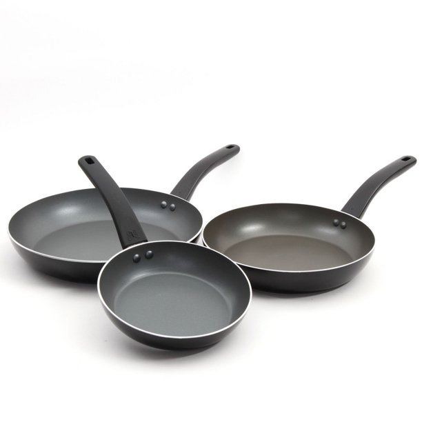 The Pioneer Woman Butterfly 3-Piece Non-Stick Fry Pan Set with