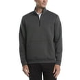 thumbnail image 1 of PGA Tour Course Essentials Men's Melange 1/4 Zip Golf Sweater, 1 of 5