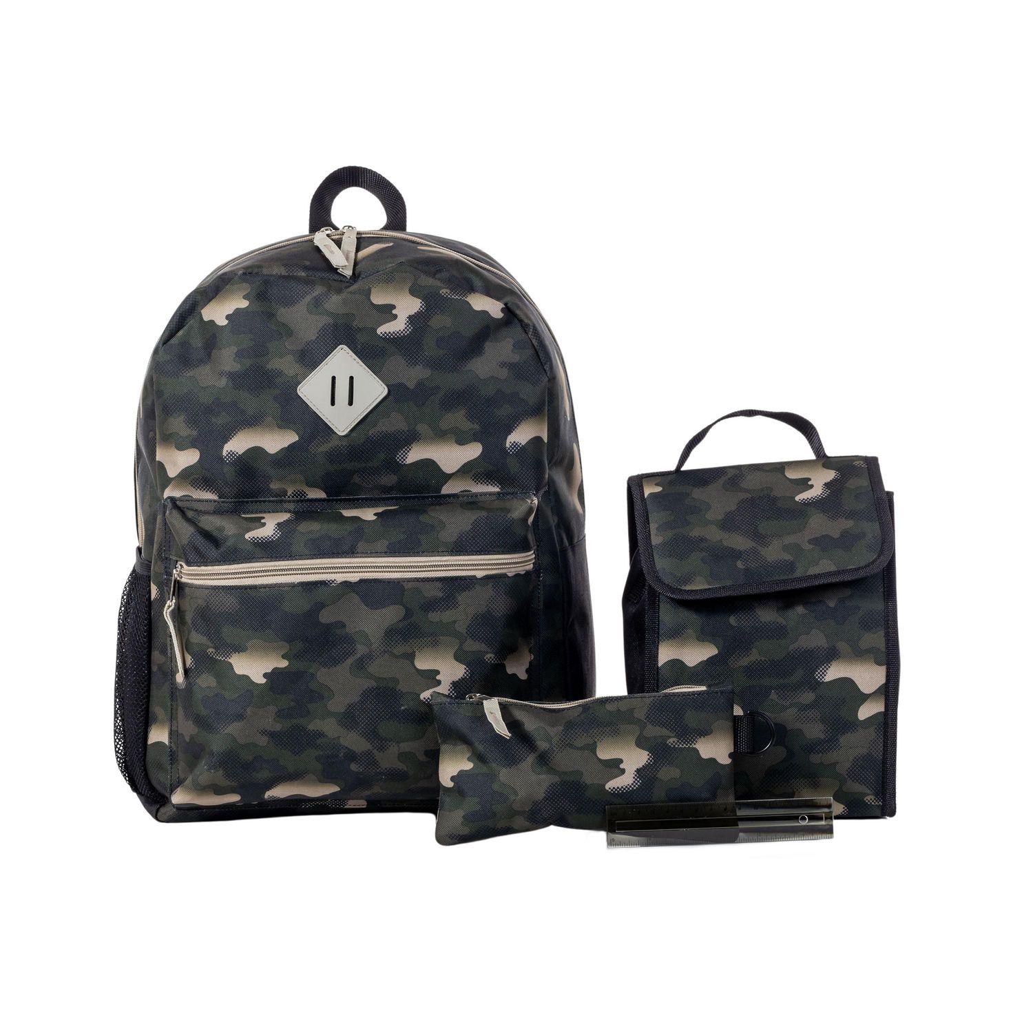 Camo Backpack - Gray - Top Notch DFW, LLC