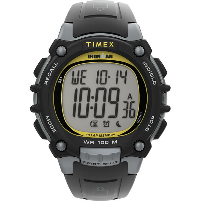 TIMEX® IRONMAN® Classic 10 44mm PU Strap Watch