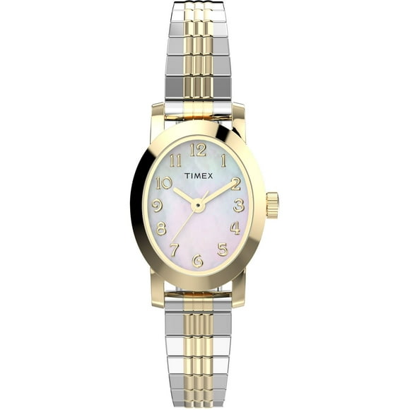 TIMEX® Cavatina 18mm Stainless Steel Expansion Band Watch