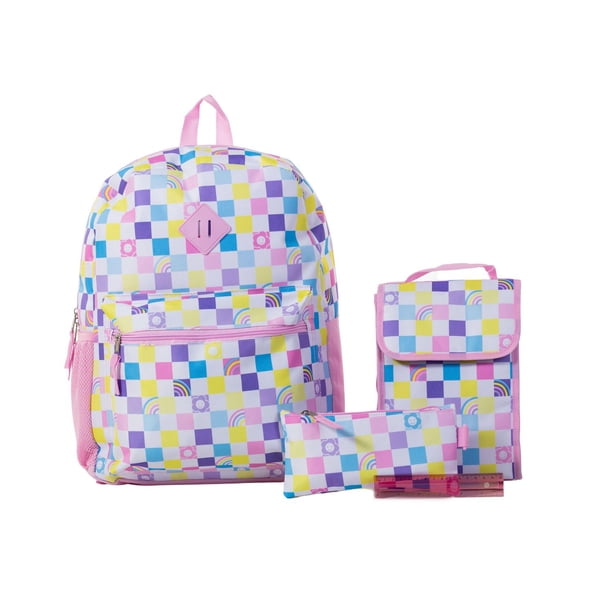 Ensemble Sac À Dos Pour Garçons Et Filles Avec Boîte À Déjeuner, Sac À