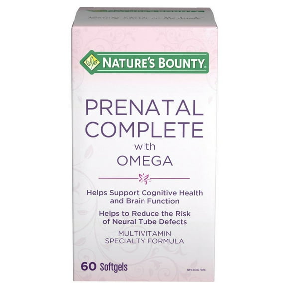Nature's Bounty Prenatal Complete with Omega