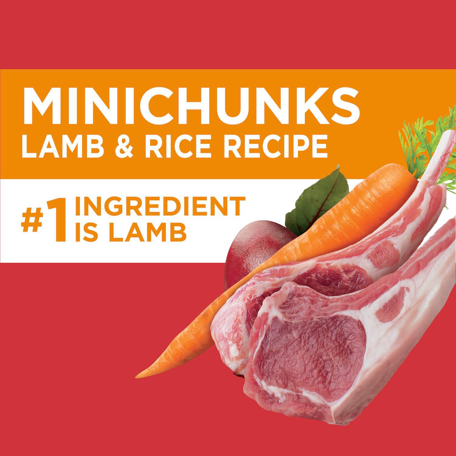 Iams lamb store and rice ingredients