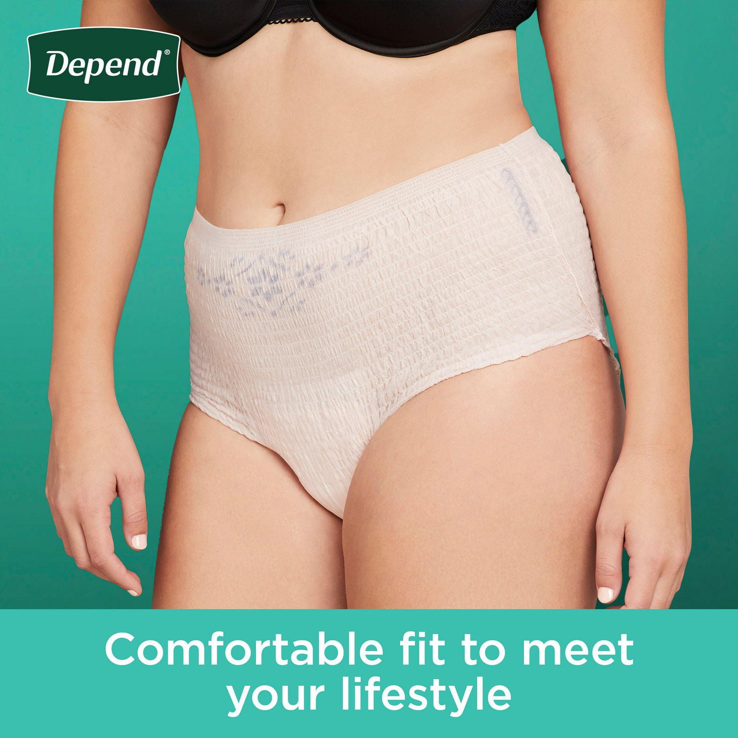 Always Discreet, Incontinence & Postpartum Underwear For Women, Maximum  Protection, Large, 28 Count : : Health & Personal Care
