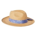 thumbnail image 1 of Time and Tru Women's Straw Hat, 1 of 2