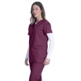 thumbnail image 1 of Greentown Canada Scrubs Unisex Scrub Top (Classix 1005), 1 of 2