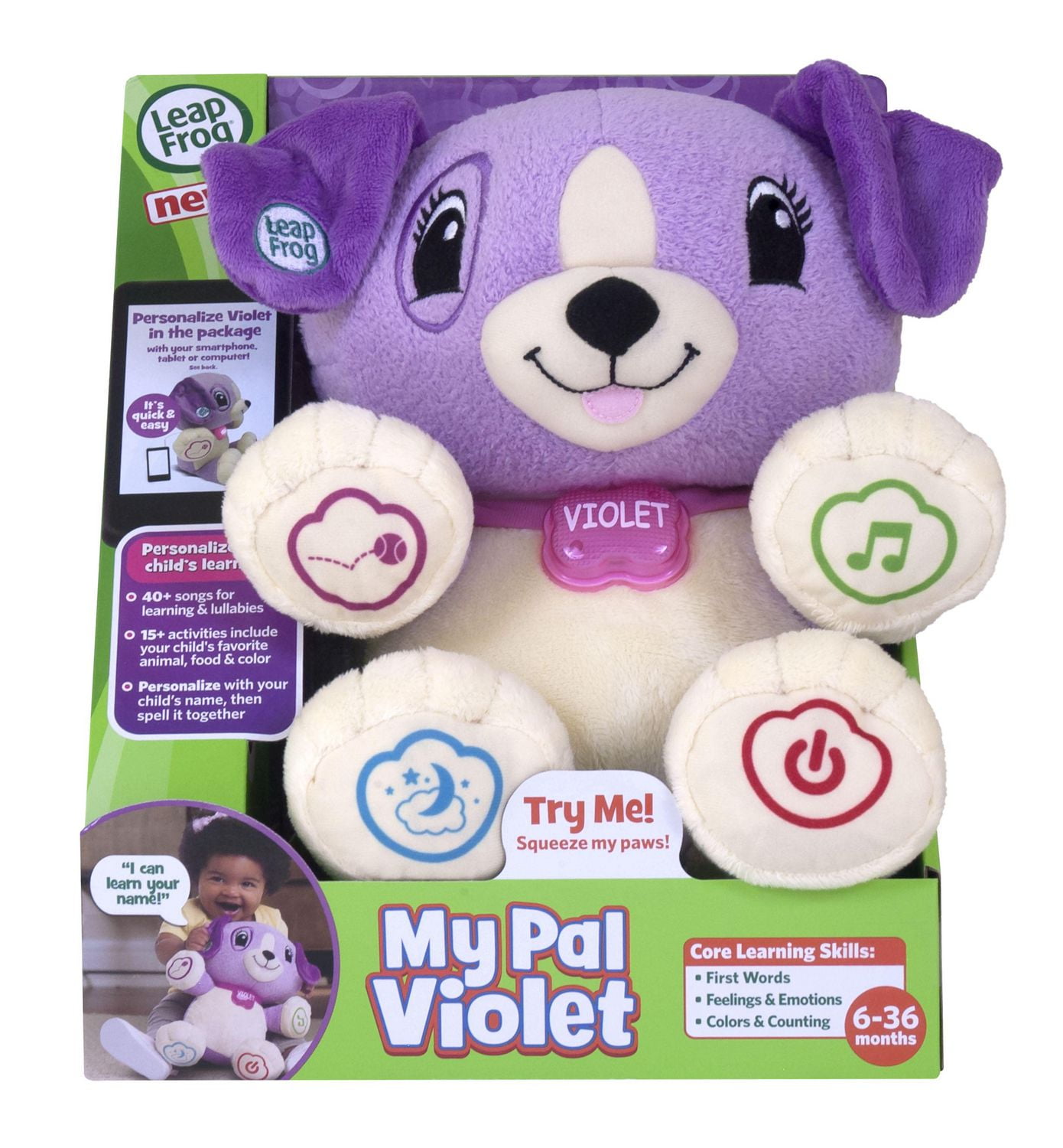 Leapfrog teddy bear violet on sale