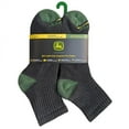 thumbnail image 2 of John Deere Mens 6pk Ankle Socks; Core Workwear, 2 of 3
