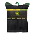 thumbnail image 2 of John Deere Mens 6pk Crew Socks; Core Workwear, 2 of 3