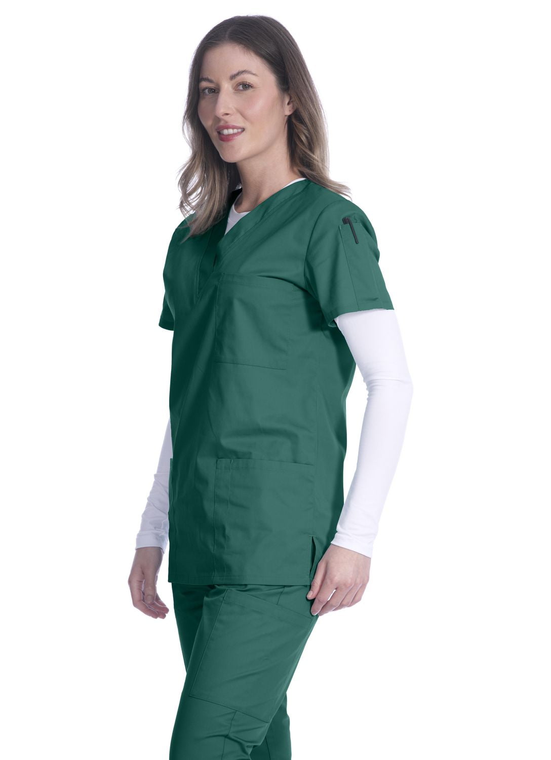 Greentown Canada Scrubs Haut unisexe (Classix 1005