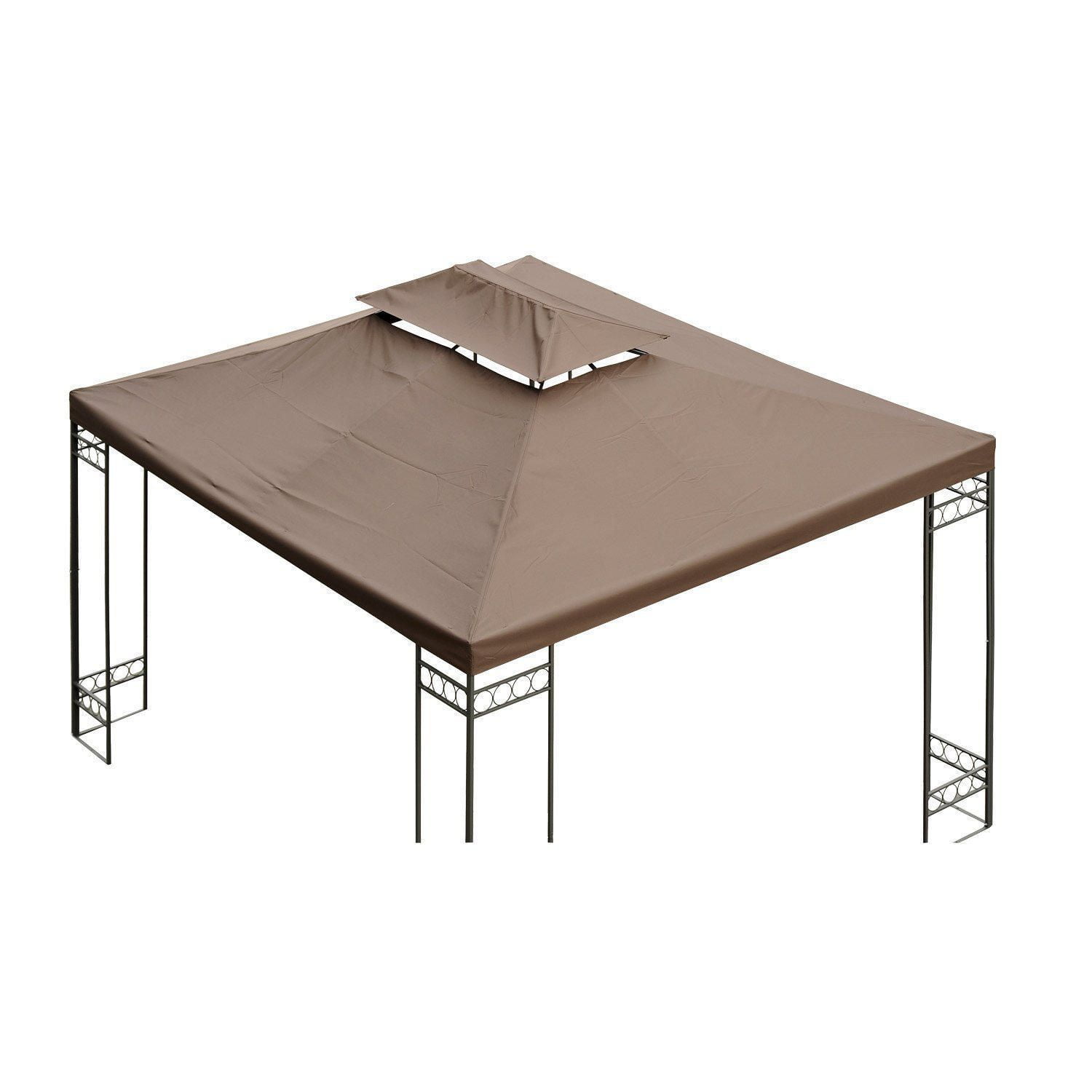 Replacement Gazebo Canopy Top Cover For 10 X 12, Double