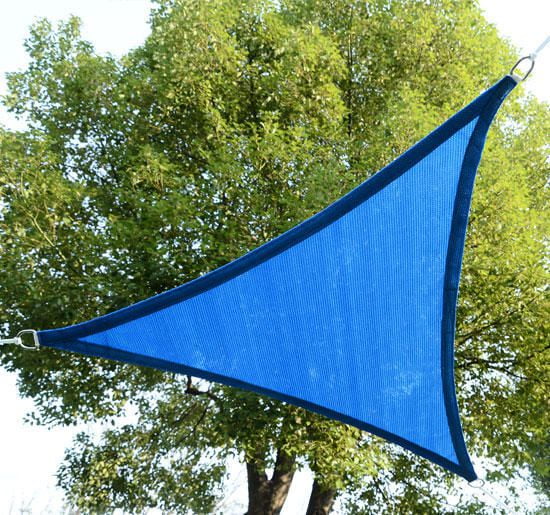 Outsunny 12 Ft Triangle Sun Shade Sail Walmart Canada