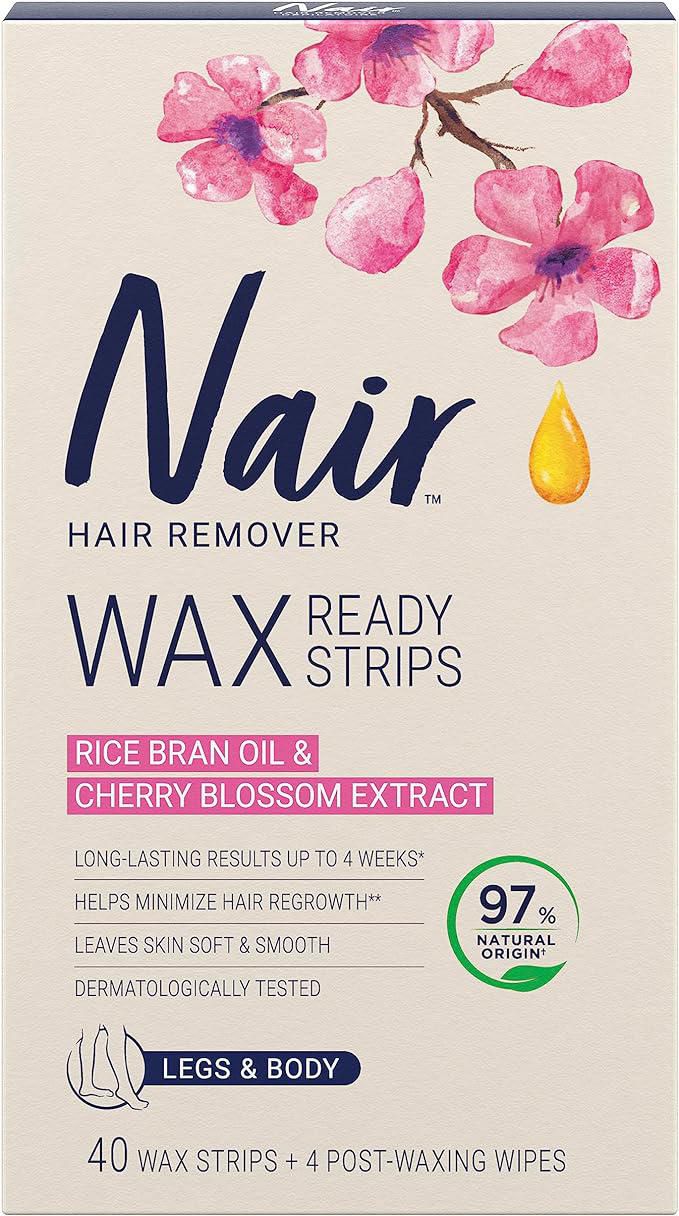 Nair Wax Ready Strips Legs And Body Hair Remover Walmart Canada