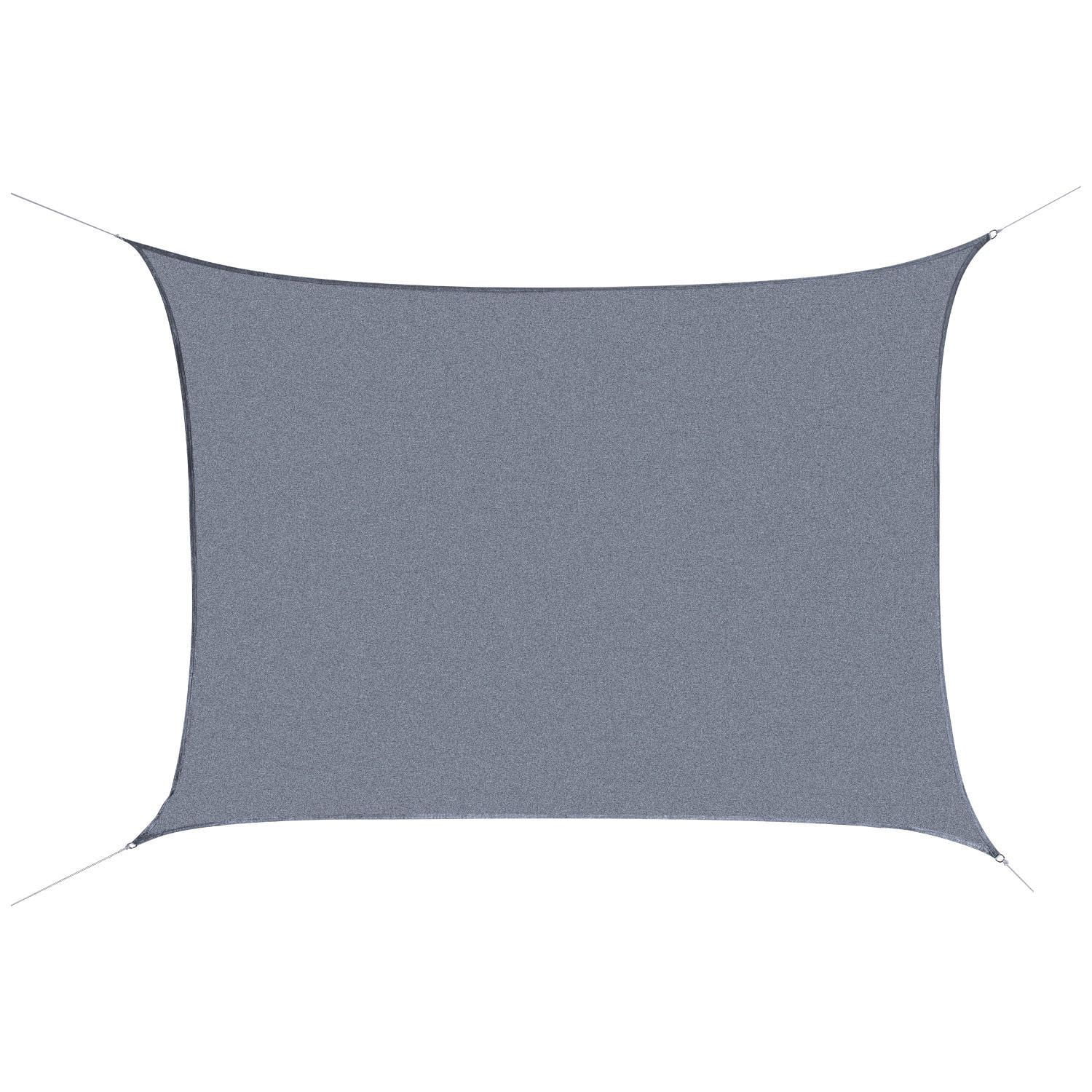 Outsunny Rectangle 13'x20' Sail Shades Walmart Canada