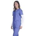 thumbnail image 1 of Greentown Canada Scrubs Unisex Scrub Top (Classix 1005), 1 of 1