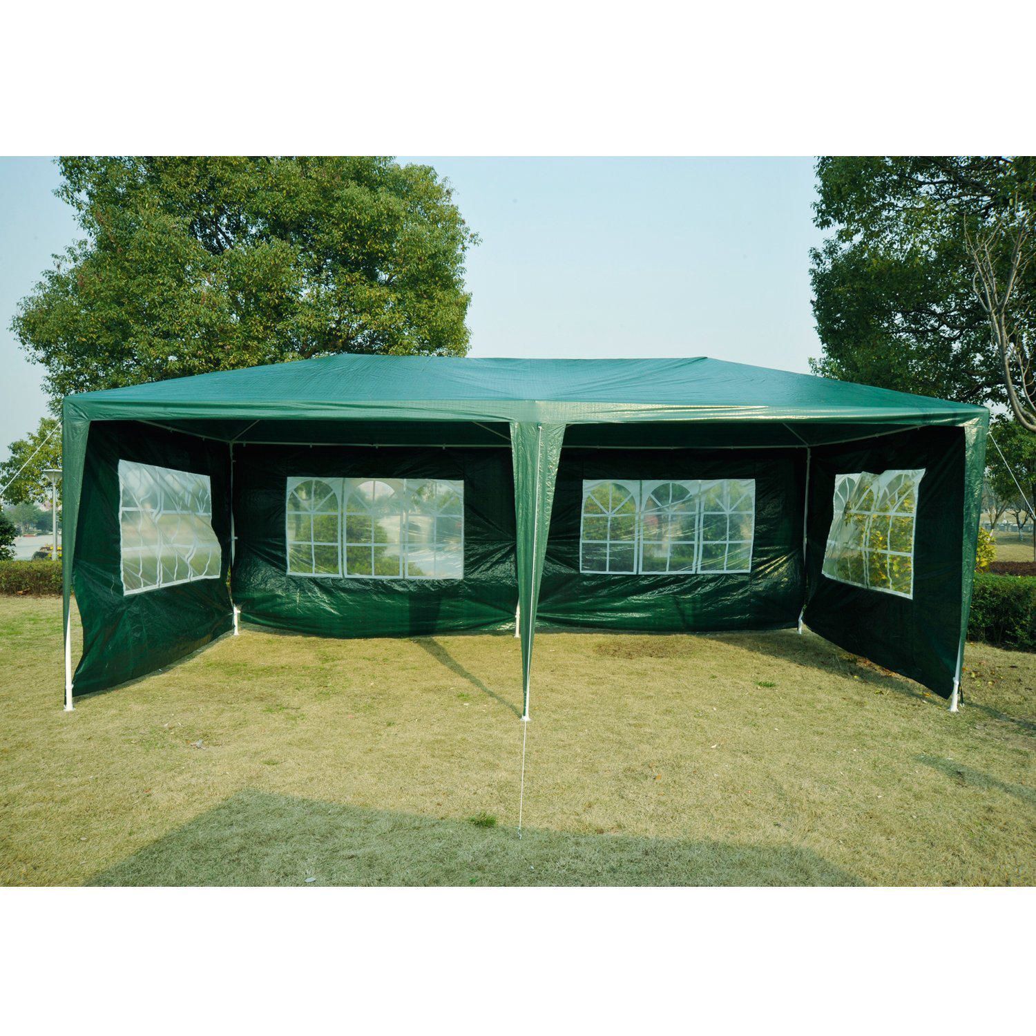 Outsunny 10’ X 20’ Wedding Party Tent with 4 Removable Sidewalls ...
