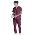 thumbnail image 2 of Greentown Canada Scrubs Unisex Scrub Top (Classix 1005), 2 of 2