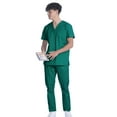 thumbnail image 2 of Greentown Canada Scrubs Unisex Scrub Top (Classix 1005), 2 of 2