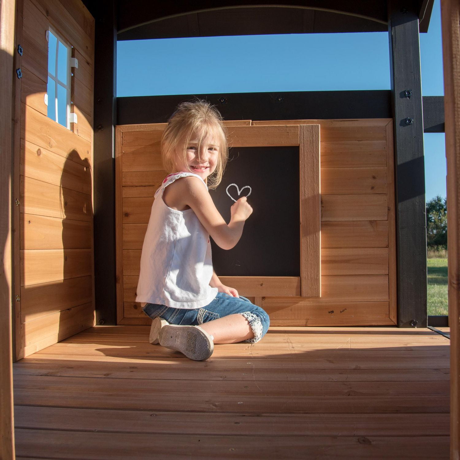 Canyon creek cedar playset discount