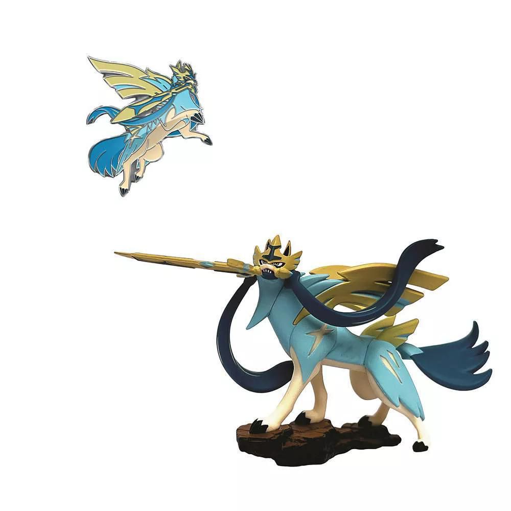 Pokémon: Crown Zenith Premium Figure Collection—Shiny Zacian & Shiny  Zamazenta Combo