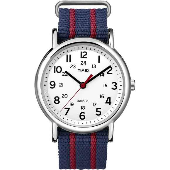TIMEX® Weekender 38mm Fabric Strap Watch