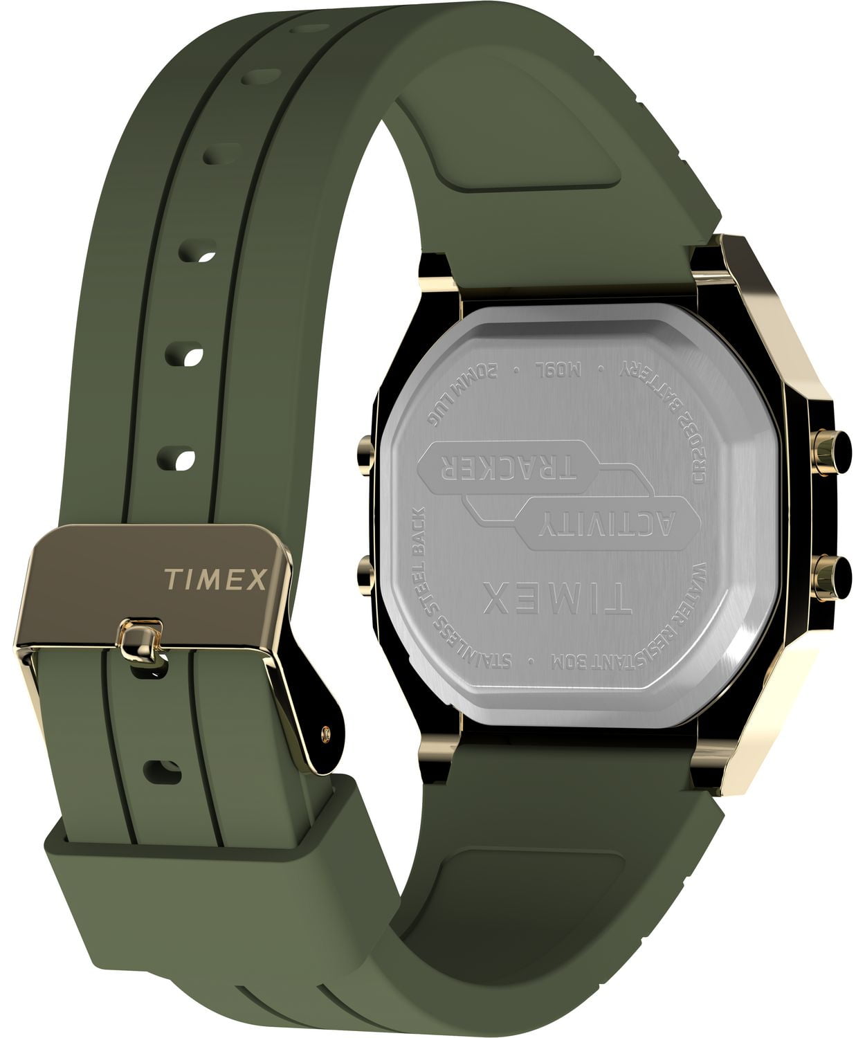 TIMEX® Activity Tracker 40mm Silicone Strap Watch