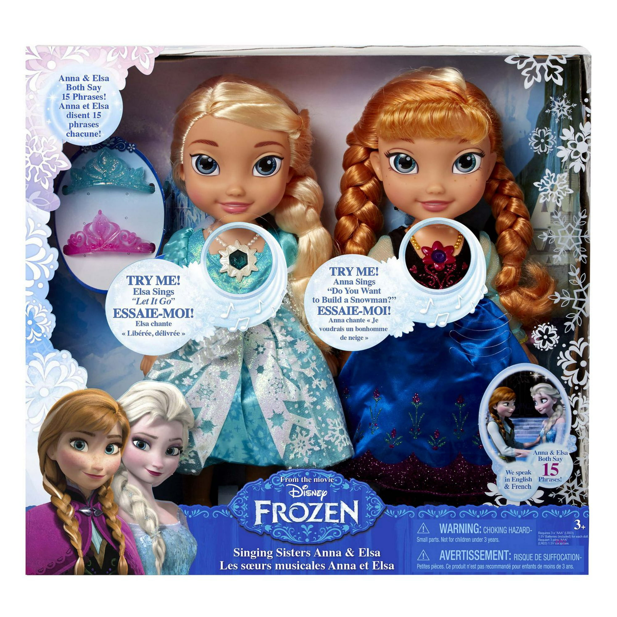 Singing Sisters Buy Anna And Elsa Dolls Disney Frozen Singing