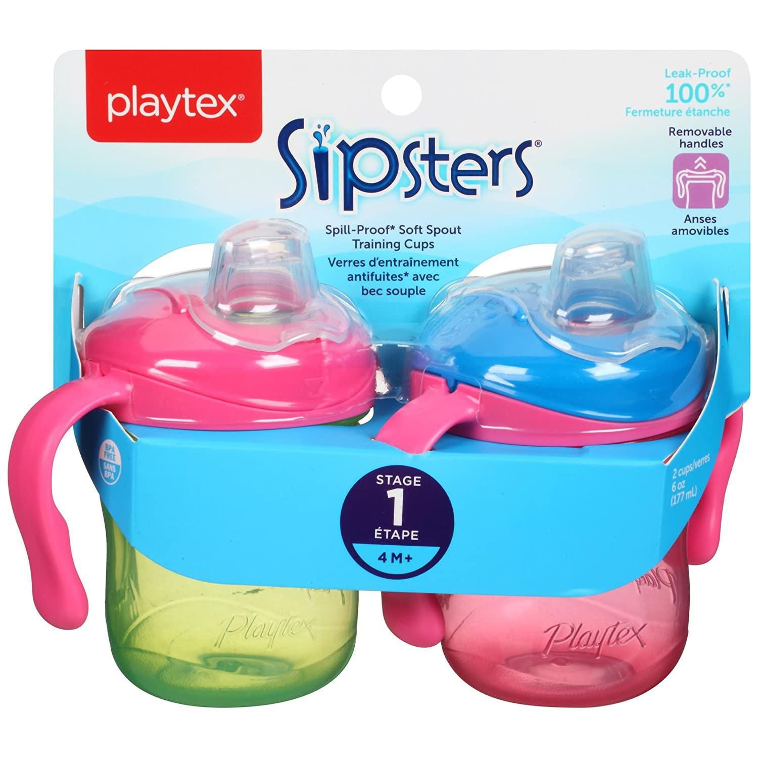 Playtex Sipsters Stage 2 Spout Sippy Cups - 9 Ounce – HomeLoft - Europe