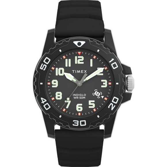 Montre TIMEX® 42 mm avec bracelet en silicone