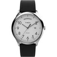 thumbnail image 1 of TIMEX® Modern Easy Reader® 40mm Leather Strap Watch  , 1 of 6