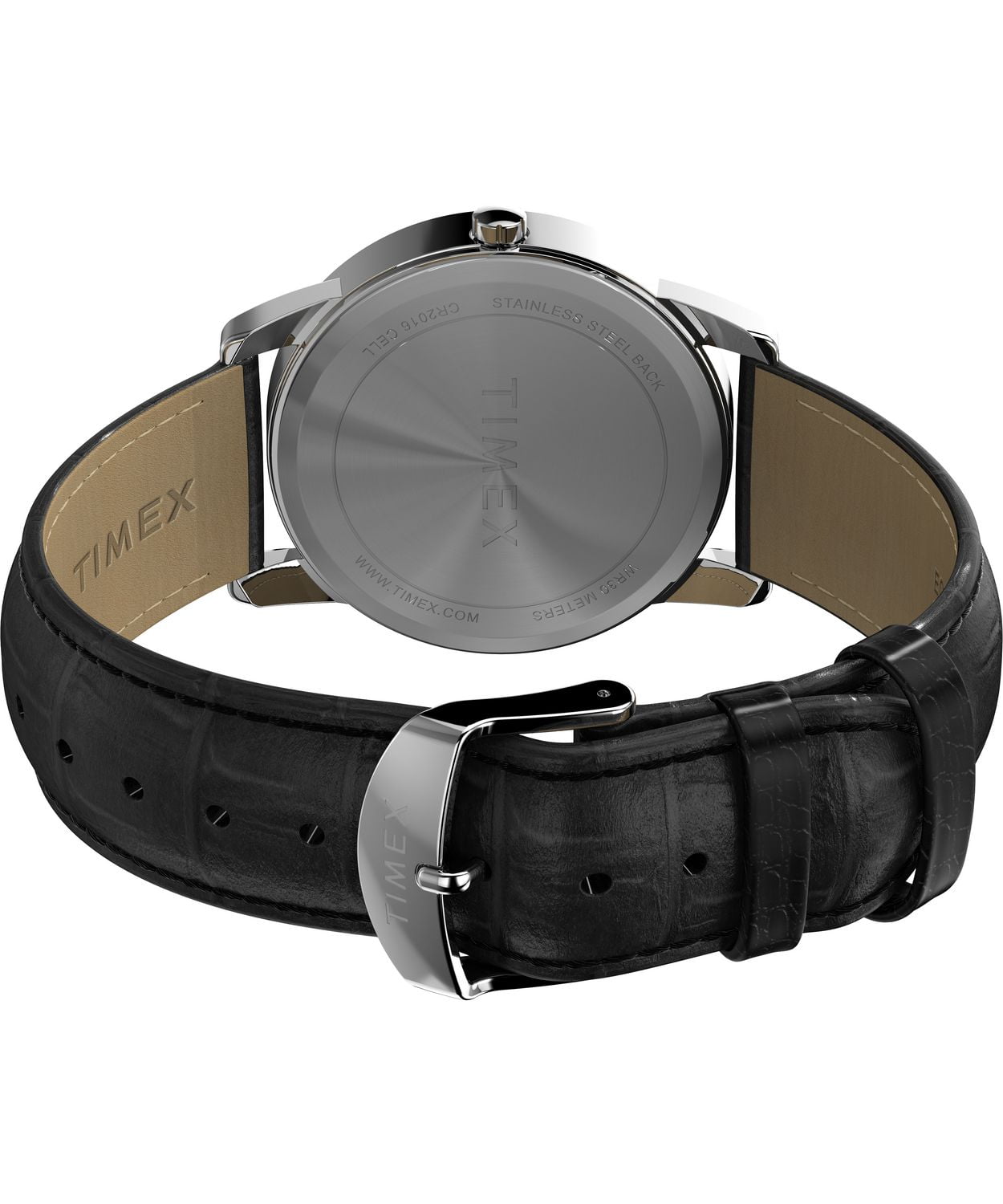 Montre TIMEX® Easy Reader® 35 mm avec bracelet en cuir