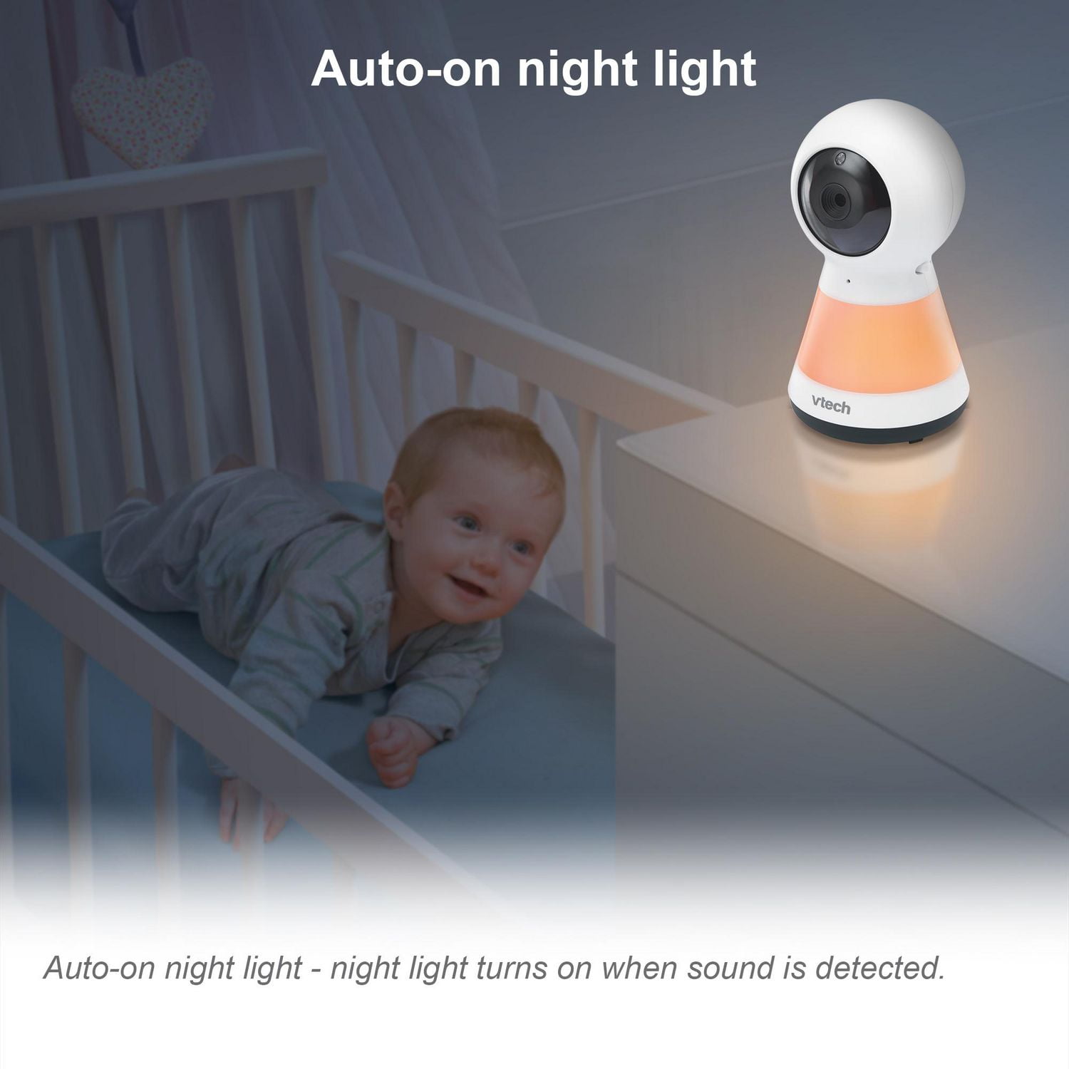 Vtech baby monitor with projector hot sale night light