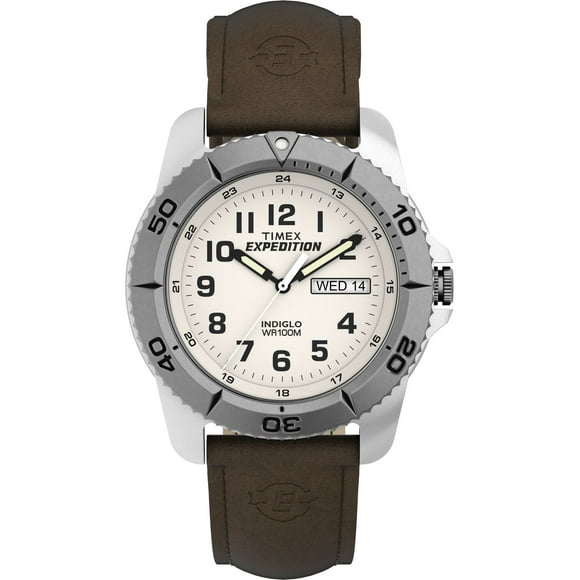 Montre TIMEX® Expedition Traditional 40 mm avec bracelet en cuir
