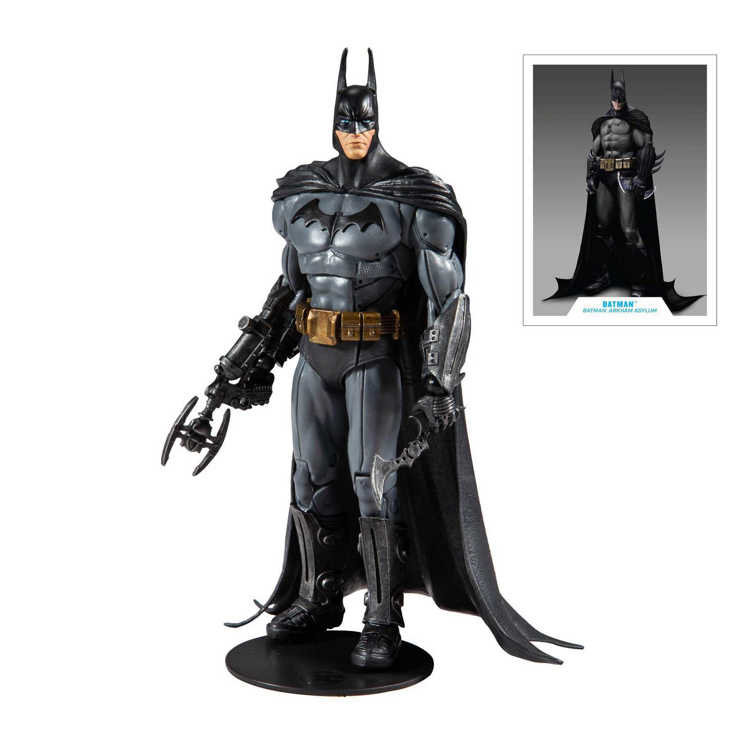 McFarlane Toys - DC Multiverse - Batman: Arkham Asylum Batman Action Figure  | Walmart Canada