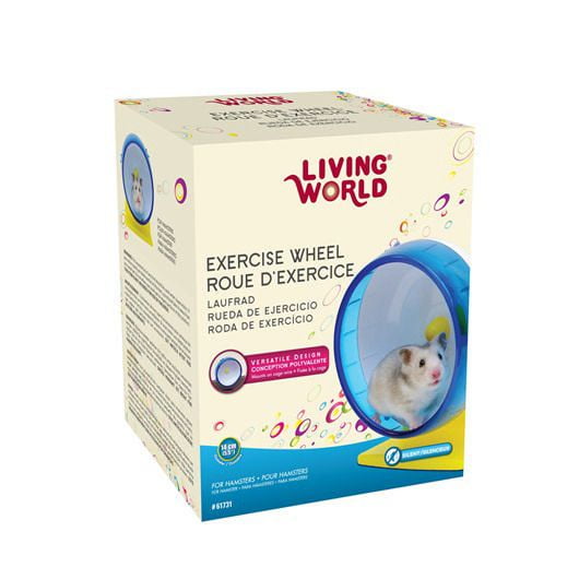 Living World Exercise Wheel for Hamsters, 14 cm (5.5")