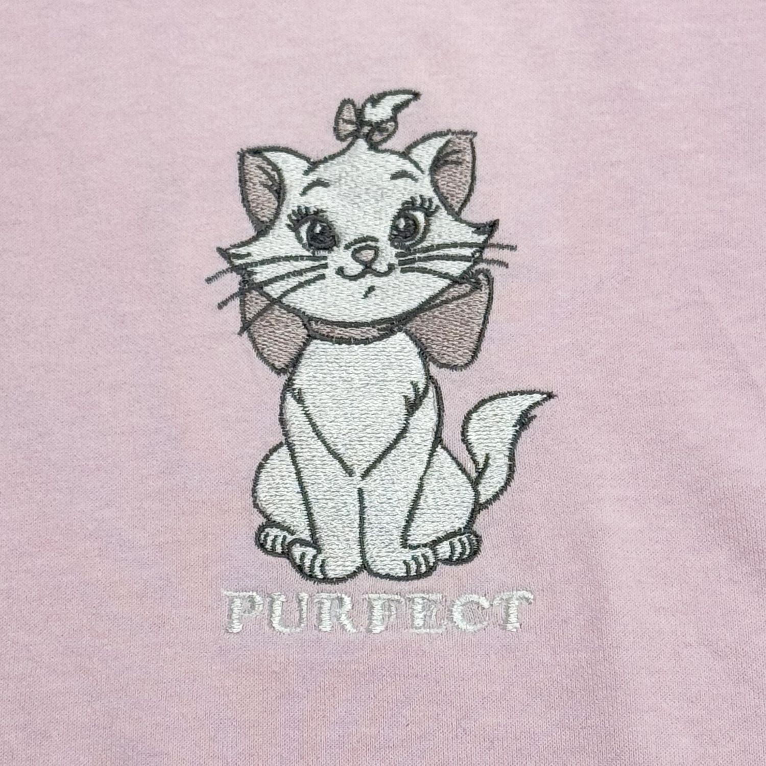 Disney Ladies Purfect Lady Long Sleeve Crew