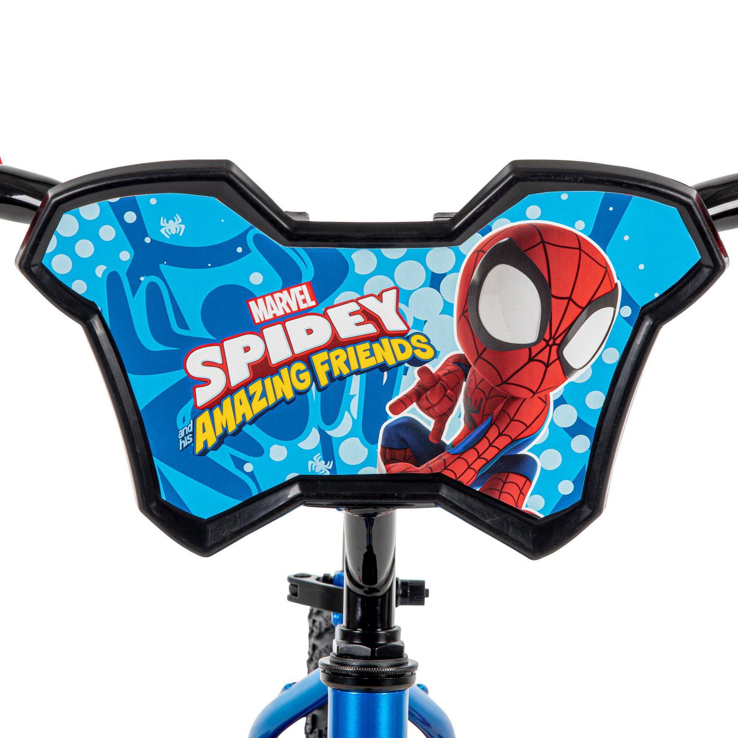 Marvel Spidey and His Amazing Friends 12 inch Boys Bike Blue by Huffy Ages 3 5 Walmart