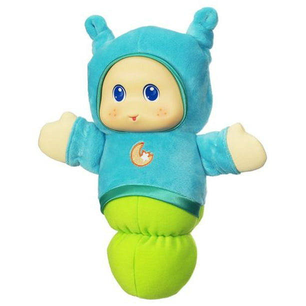 Luminou luciole bleue peluche lumineuse naturelle fonctionne sans pile +/-  30 cm