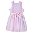 thumbnail image 2 of Robe en maille arc-en-ciel George pour filles, 2 of 2