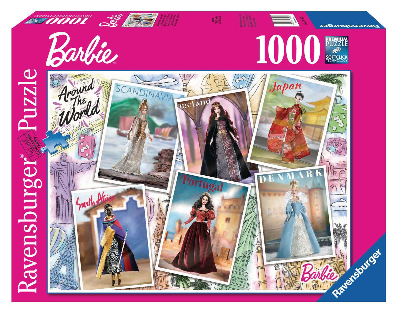 Ravensburger - Barbie Around the World Puzzle 1000 pc | Walmart Canada