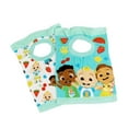 thumbnail image 1 of Cocomelon Pullover Cotton Bibs, 2 Pack, 1 of 6
