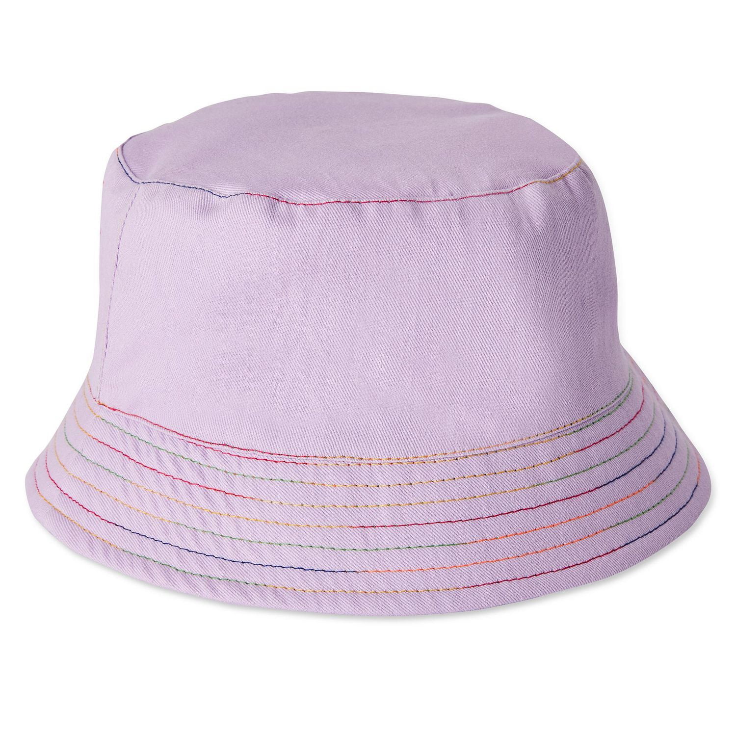 George Toddler Girls' Bucket Hat with Rainbow Print and Fringe