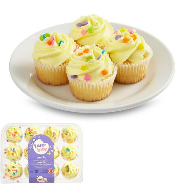 Original Two-Bite Vanilla Cupcakes, 12 cupcakes, 284 g total - Walmart.ca