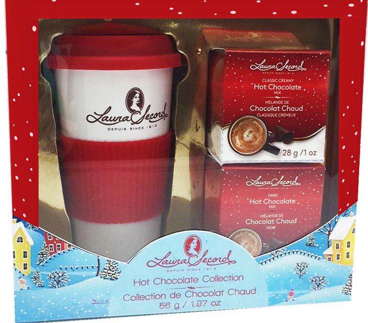 Laura Secord Ceramic Tumbler with Silicone Grip & Lid, And