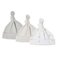 thumbnail image 1 of George Infants' Unisex Knotted Hats 3-Pack, 1 of 1