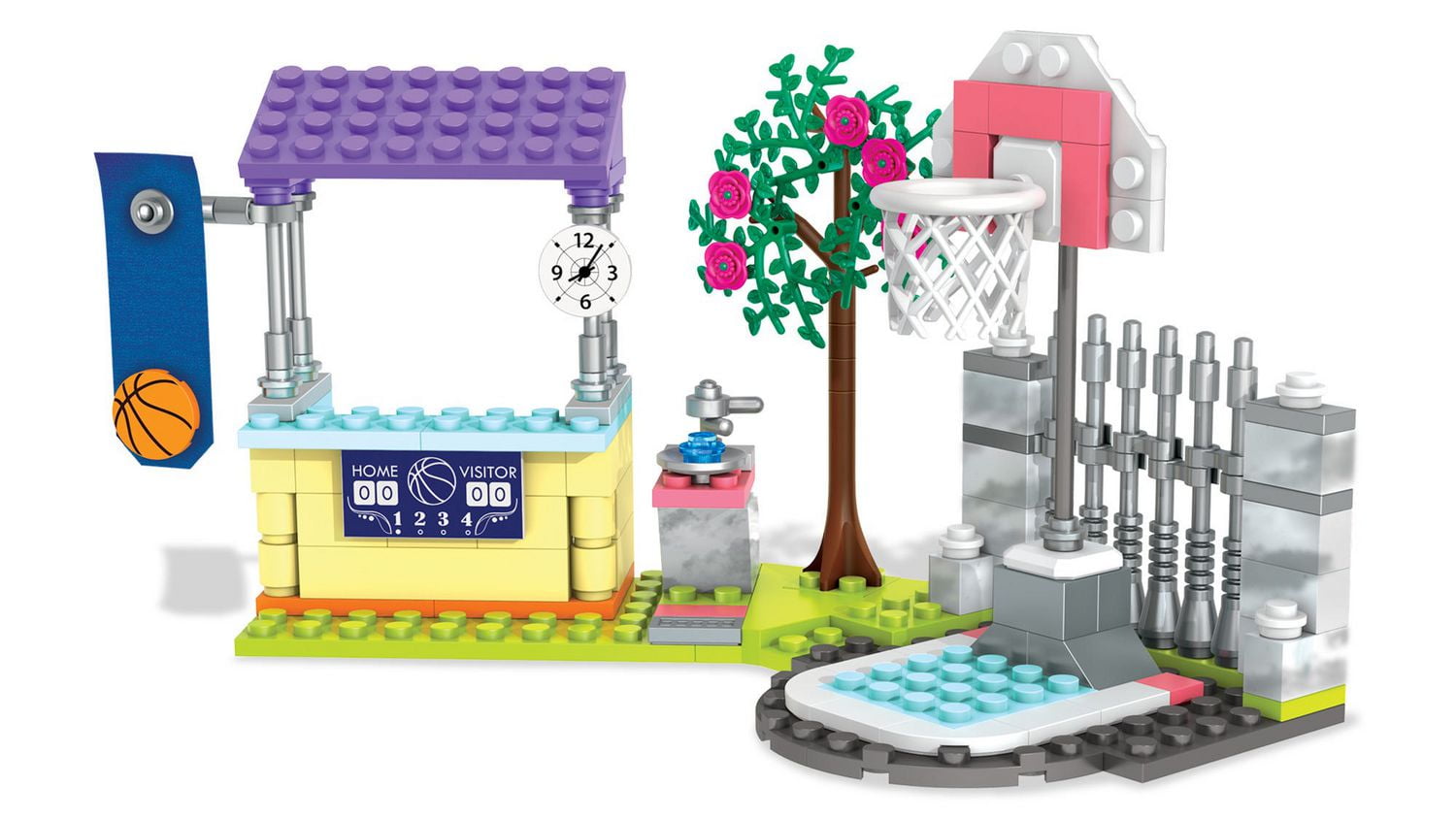 Mega construx american girl julie's basketball 2025 practice