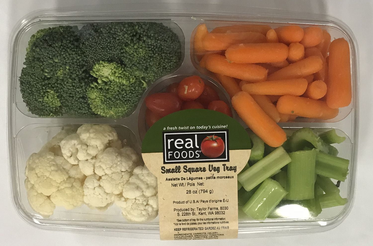 Mixed Vegetables Small Square Tray Walmart Canada