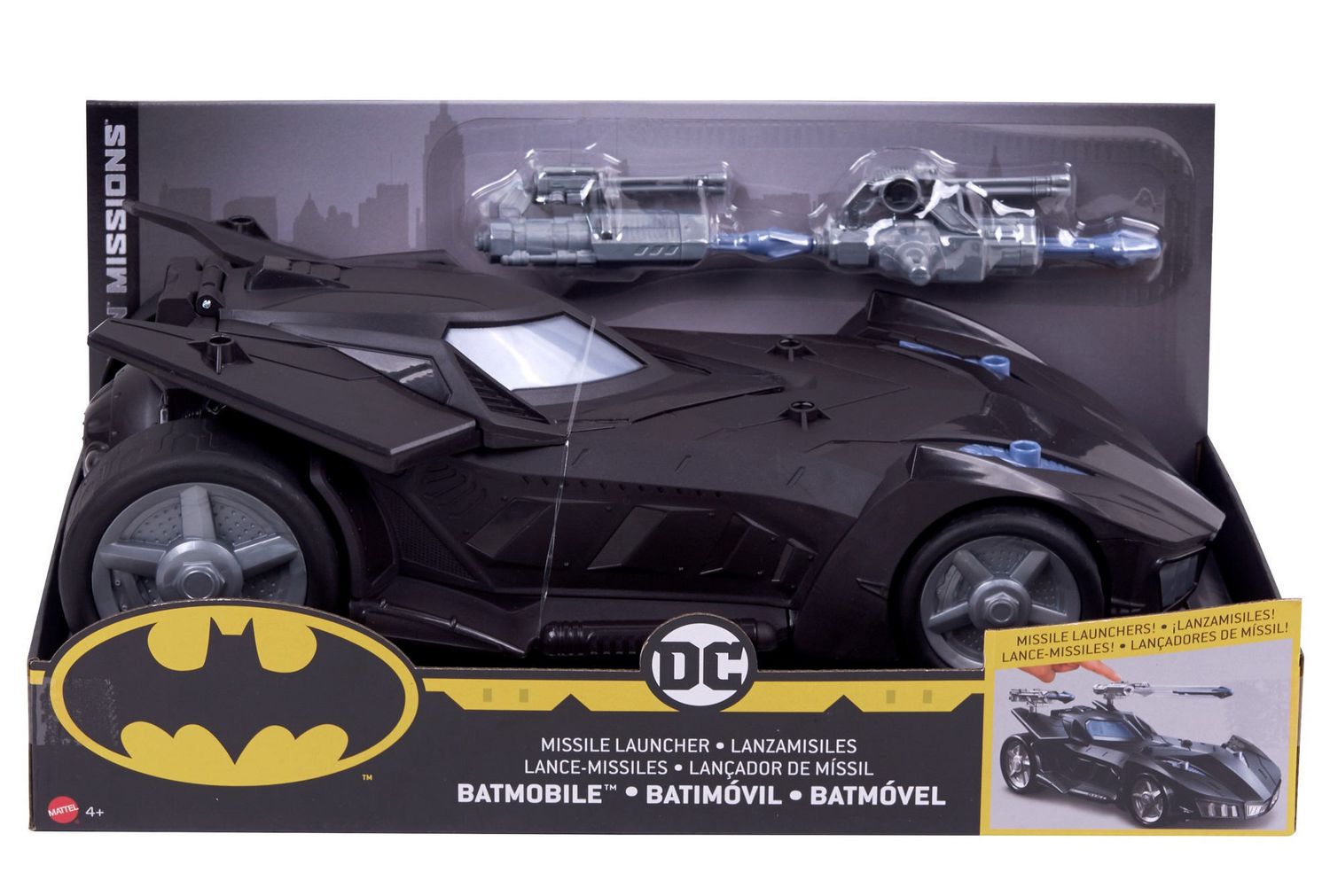 Mattel DC Batman Missions Missile Launcher Batmobile Vehicle | Walmart  Canada